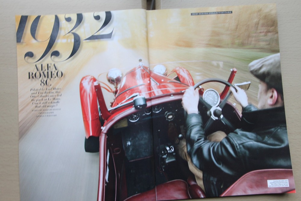 CC 2012 magazine article: 1932 ALFA ROMEO 8C 2300, story of