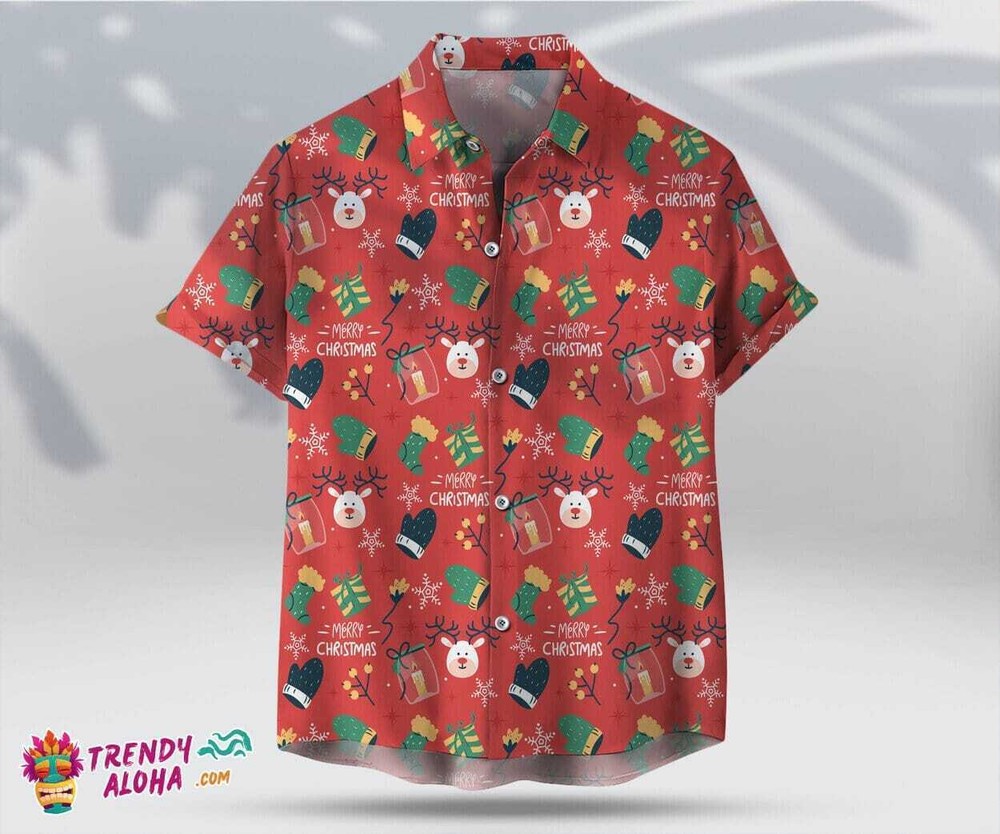 Snowman 3D Graphic Christmas Unisex Hawaiian Celebration Shirtyn770