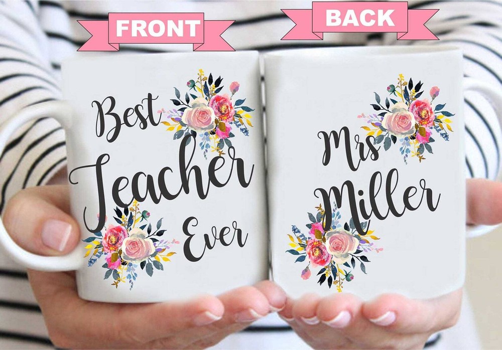 End Of Year Teacher Mug Worlds Best Teacher Back To School Teacher Mug Gifts For