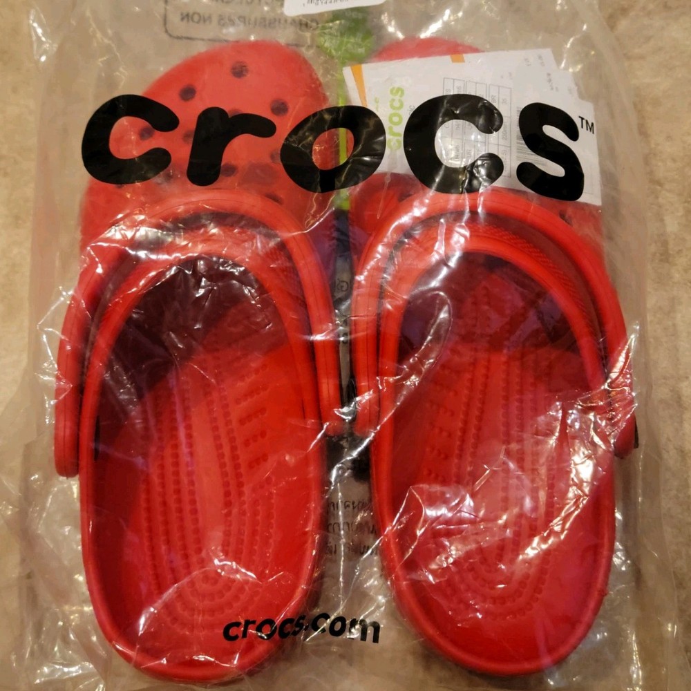 Crocs Classic Clogs Sandals Unisex Slippers Women's 6 Men's 4