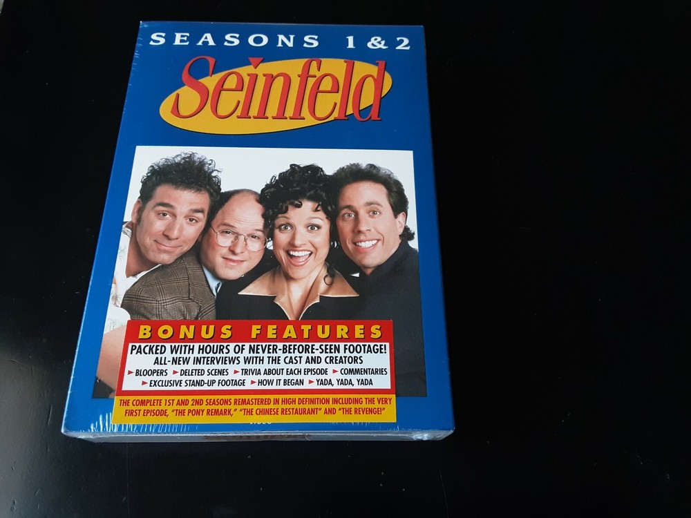 Seinfeld Seasons 1 & 2 Complete DVD Collection