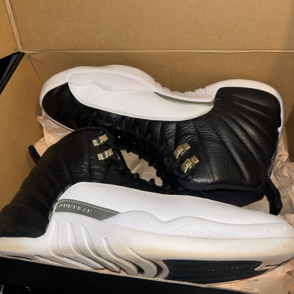 Jordan Air Jordan 12 Retro Playoff Black Red White CT8013-006 Sneaker Men