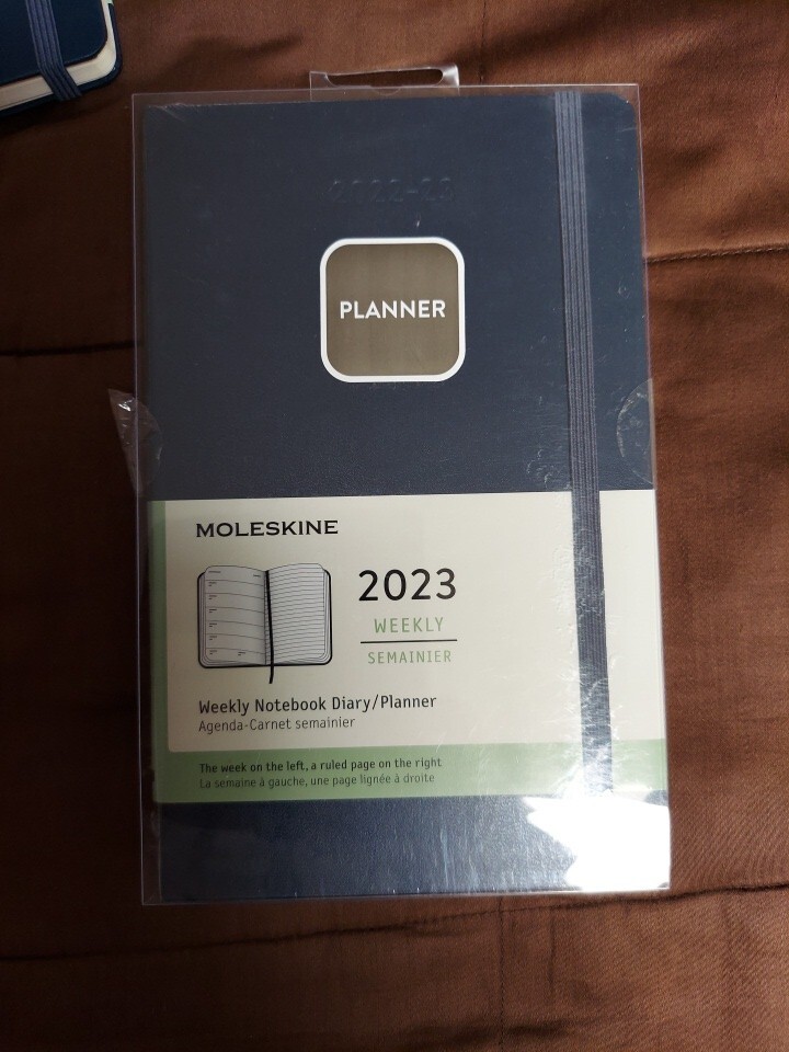 2023 Moleskine Weekly Planner Notebook Diary New