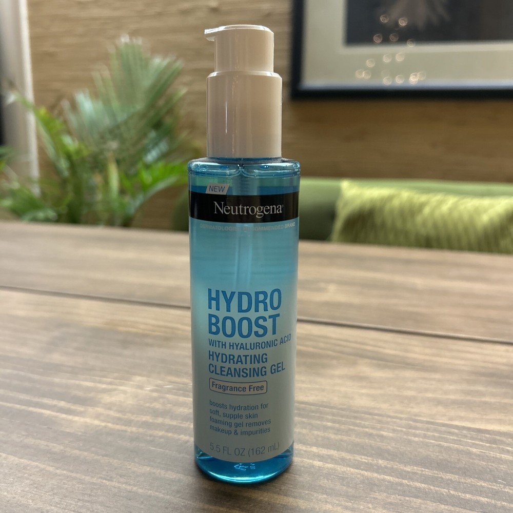 Neutrogena Hydro Boost Hydrating Cleansing Gel W/ Hyaluronic Acid Fragrance Free