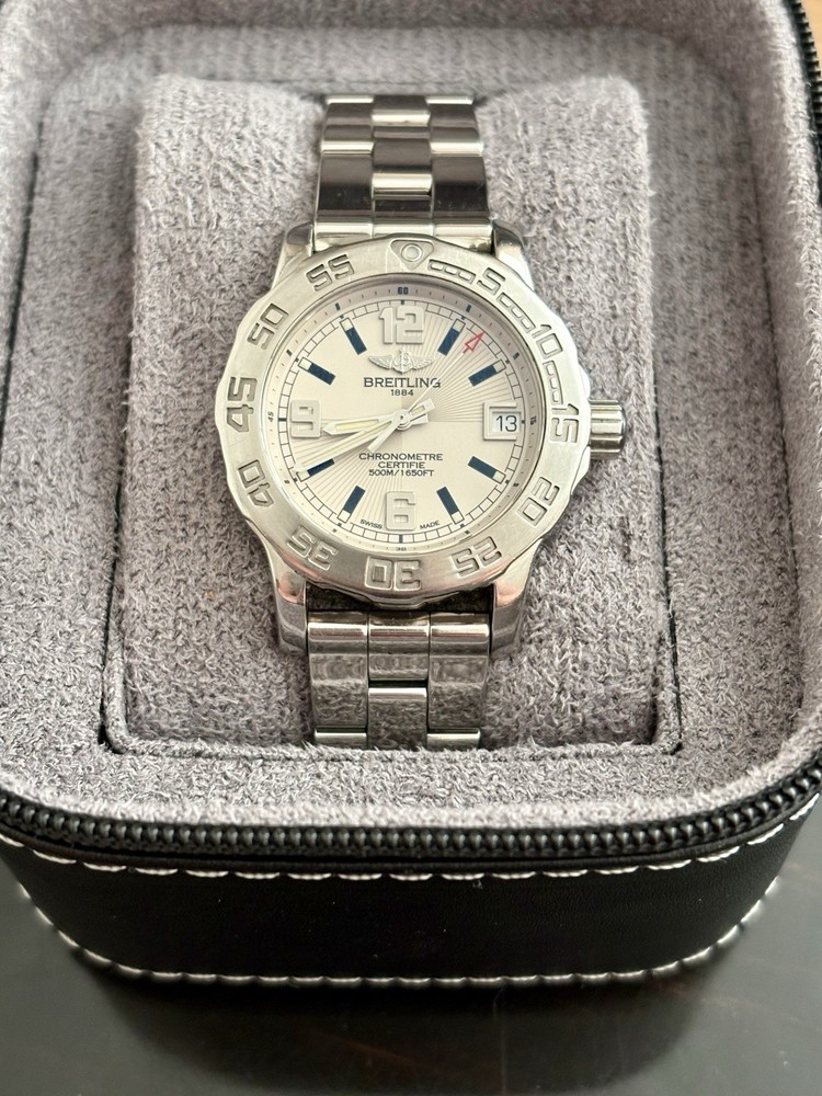 Breitling Colt A77387 - 33mm - New Battery- Serviced- Authentication-