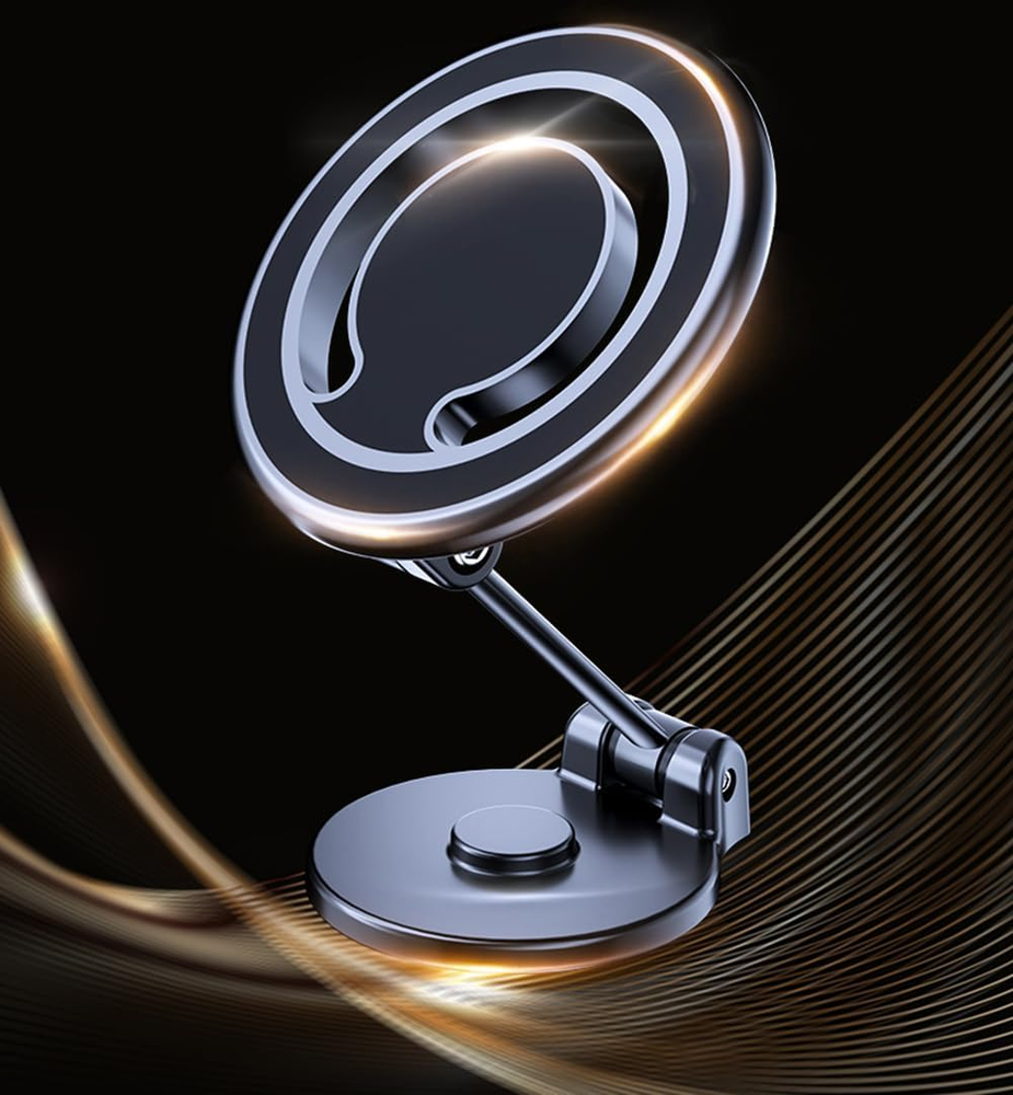 Magnetic Phone Holder Car Mount Dashboard Desktop Stand For iPhone For MagSafe