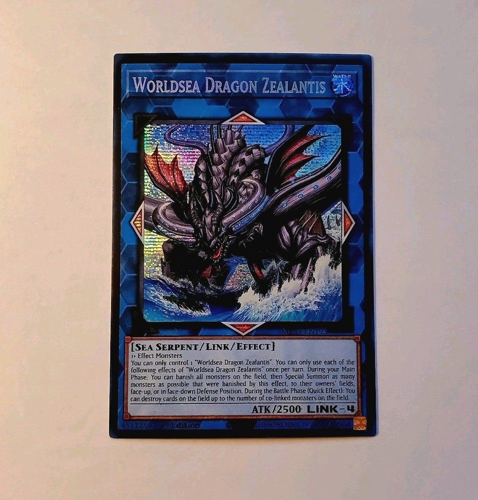 Worldsea Dragon Zealantis MP23-EN193 25th Anniv Tin Dueling Heroes NM