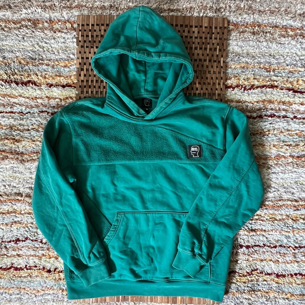 Brain Dead Heavyweight Carpeted Hoodie Hoody Forest Green Men's Size Medium M