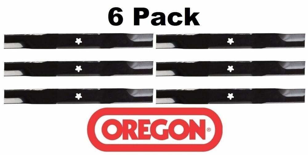 6 Pack Oregon 95-084 Mower Blade for Husqvarna 112078 42