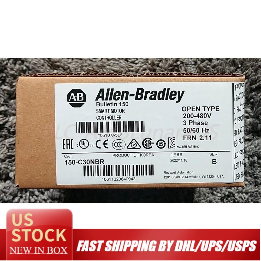 New in box Allen Bradley 150-C30NBR SMC-3 30A Smart Motor Controller US Free Tax