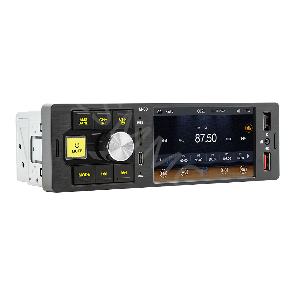 7-Inch Touchscreen Car Stereo with Bluetooth, Apple CarPlay & Android Auto Support