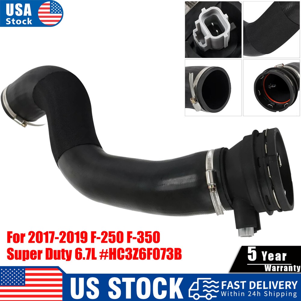 brand New Intercooler to Turbo- Hose HC3Z6F073B For 2017-2019 F-250 F350 6.7L_A+
