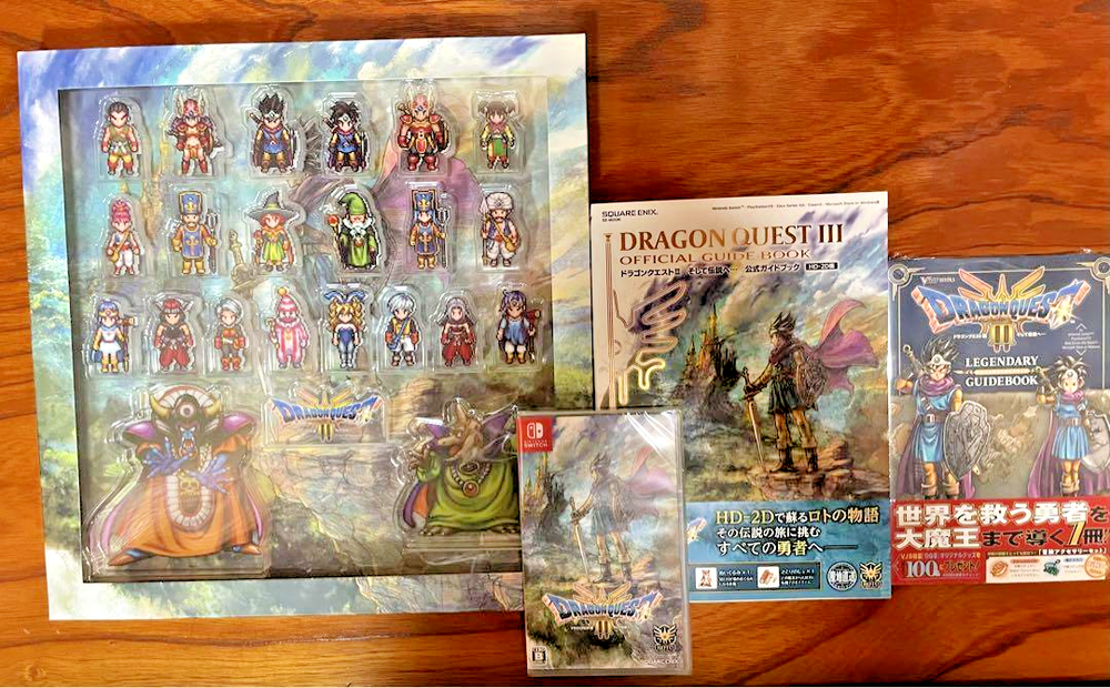 Dragon Quest III HD-2D Remake Collector's Edition for Switch with Acrylic Figure Japan Import