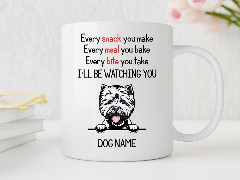 Funny West Highland Terrier Mug Gift for Westie Lovers