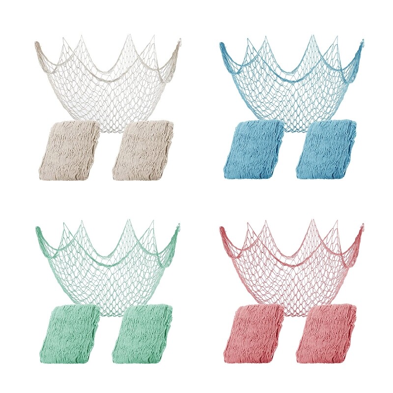 Natural Fishing Net Decor 39.4x78.7