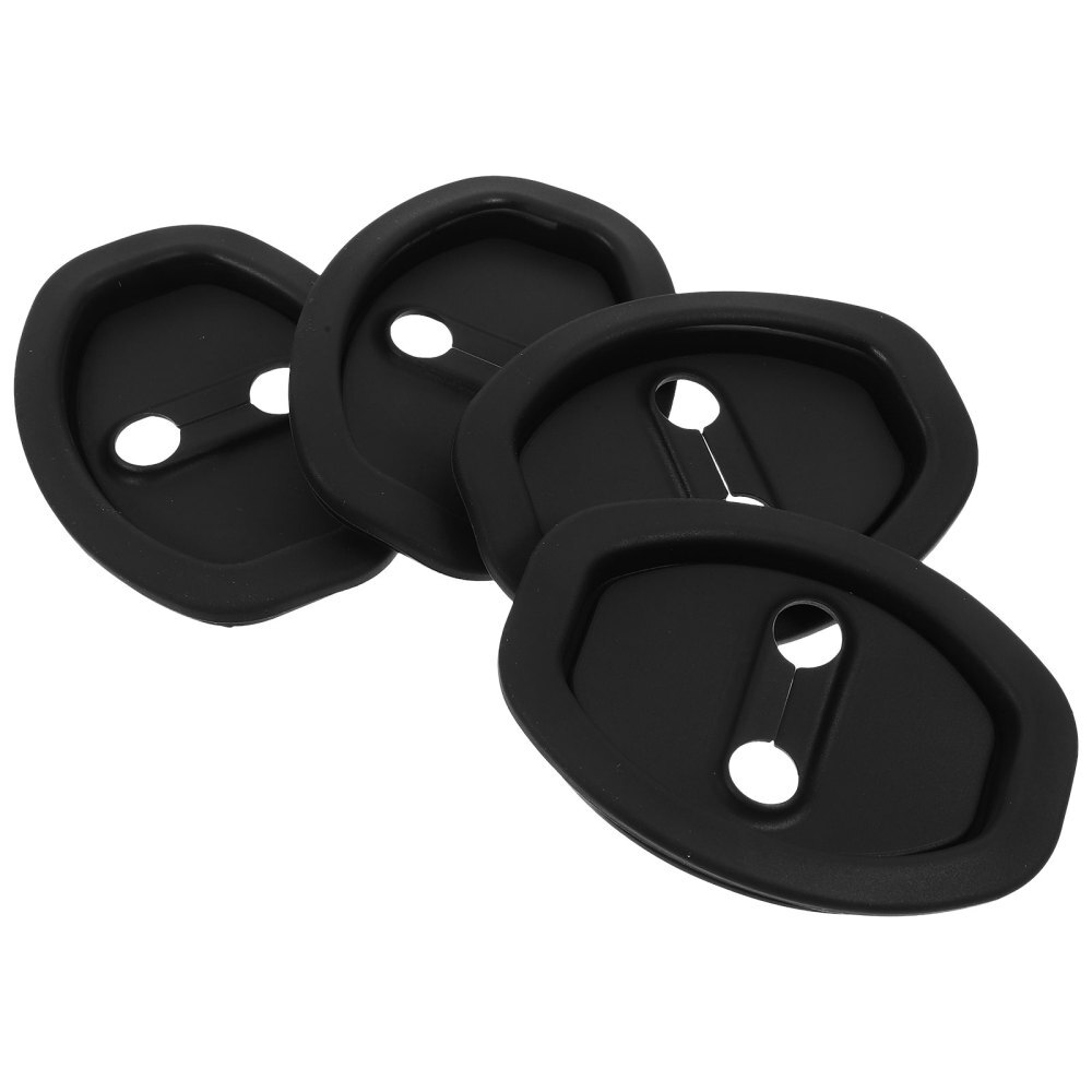 4PCS Baby Car Door Lock Cover Shock-Absorbing Latch Protector Pad