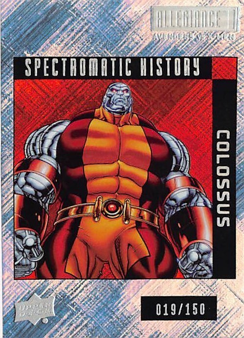 Colossus 2023 Allegiance Avengers V.s X-Men #SH-4 Spectomatic History Red /150