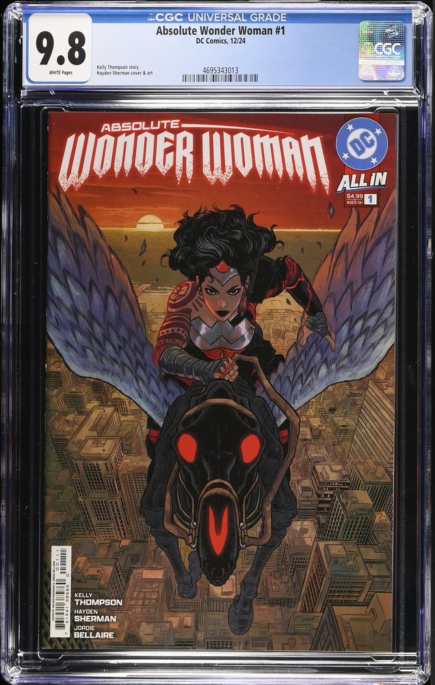 Absolute Wonder Woman 1 CGC 9.8 First Print