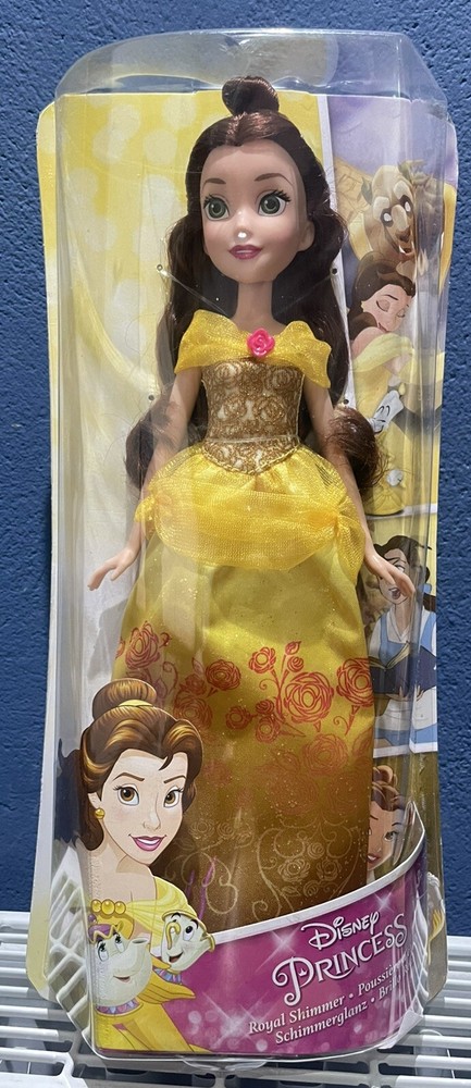 Disney Princess Belle Doll Royal Shimmer Toy Figure Hasbro New Beauty Beast