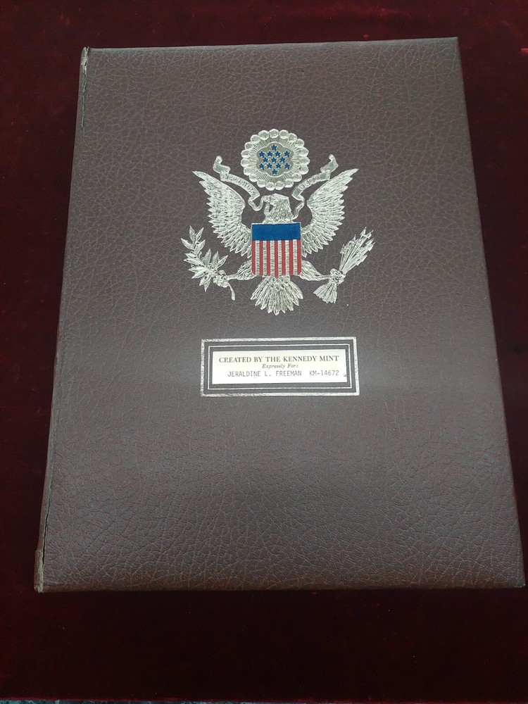 US Coin Collection COA INCLUDES SOME RARE OBSOLETE COINS Kennedy Mint KM-14672