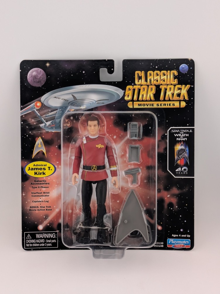 Classic Star Trek Movie Series Admiral James T Kirk 5 Inch