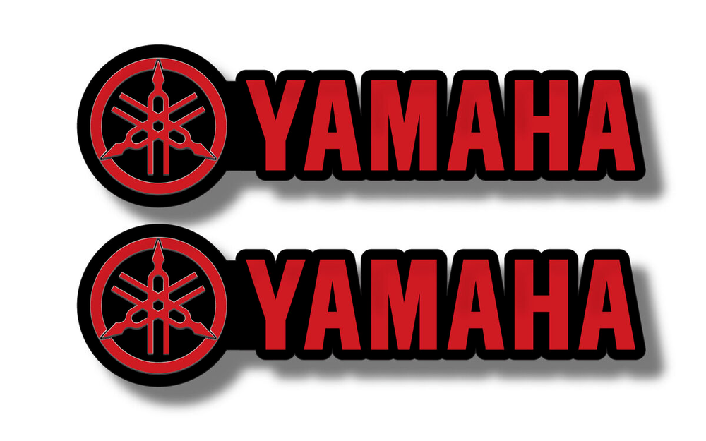 Yamaha Racing Car Truck Fishing Motor Weatherproof Vinyl Decal Sticker 01