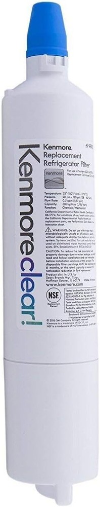 Premium Refrigerator Water Filter for Kenmore - 12.6 oz with Contaminant Removal