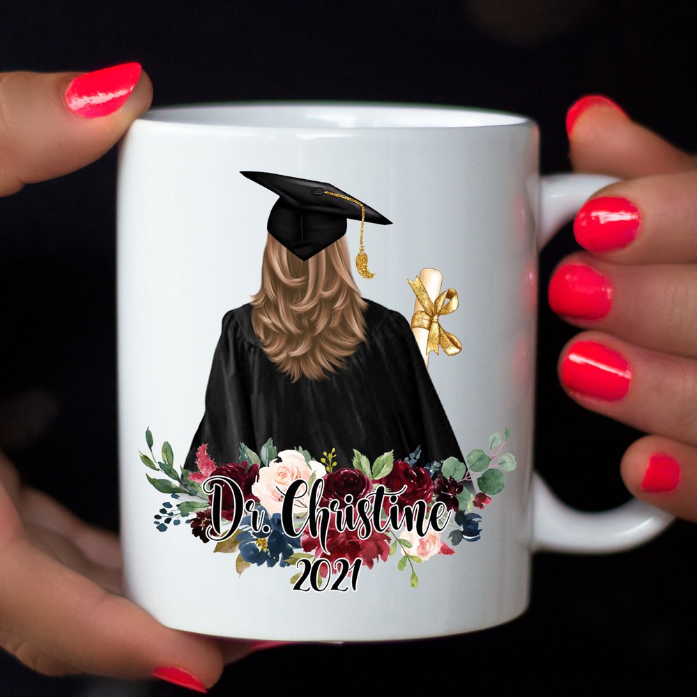 Class Of 2021 Personalized Graduation Gift Custom Grad Mug University Graduate