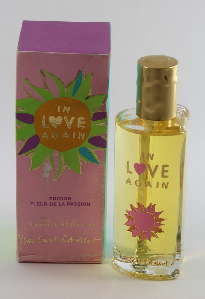 In Love Again Fleur De La Passion ByYves Saint Laurent 3.3 oz Edt New Damage Box