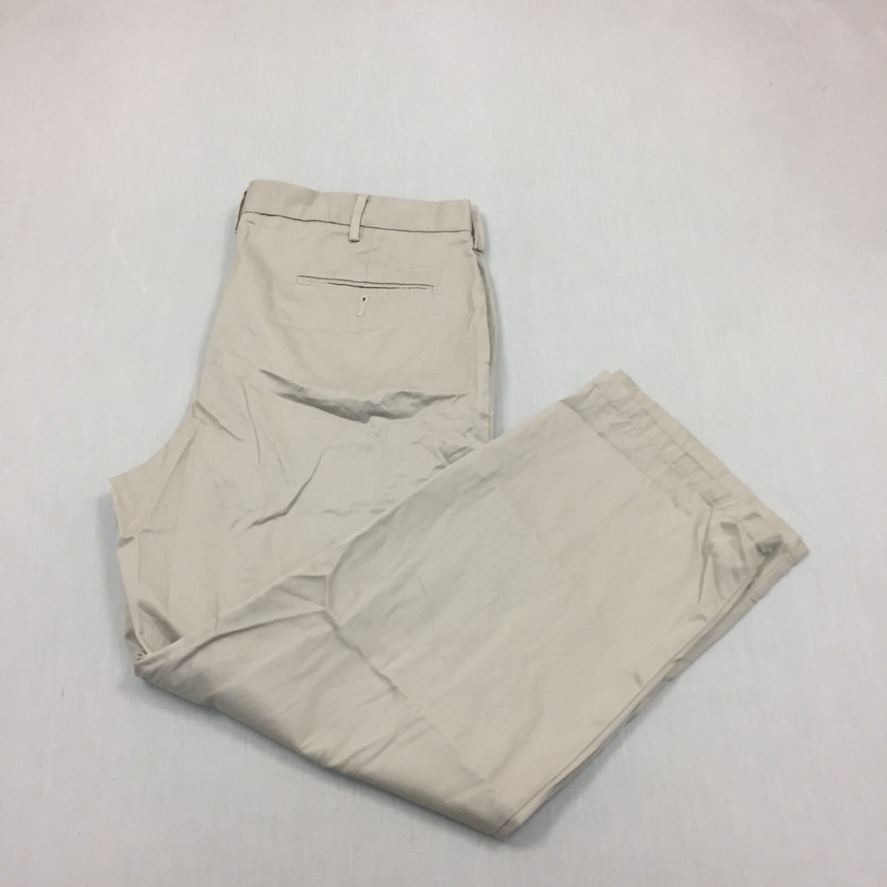Dockers Chino Trousers Cotton Pants Straight Fit Mens Size 40W 29L Beige