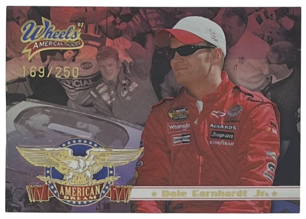 2007 Wheels American Thunder Dale Earnhardt Jr Gold #AD10 /250 NASCAR