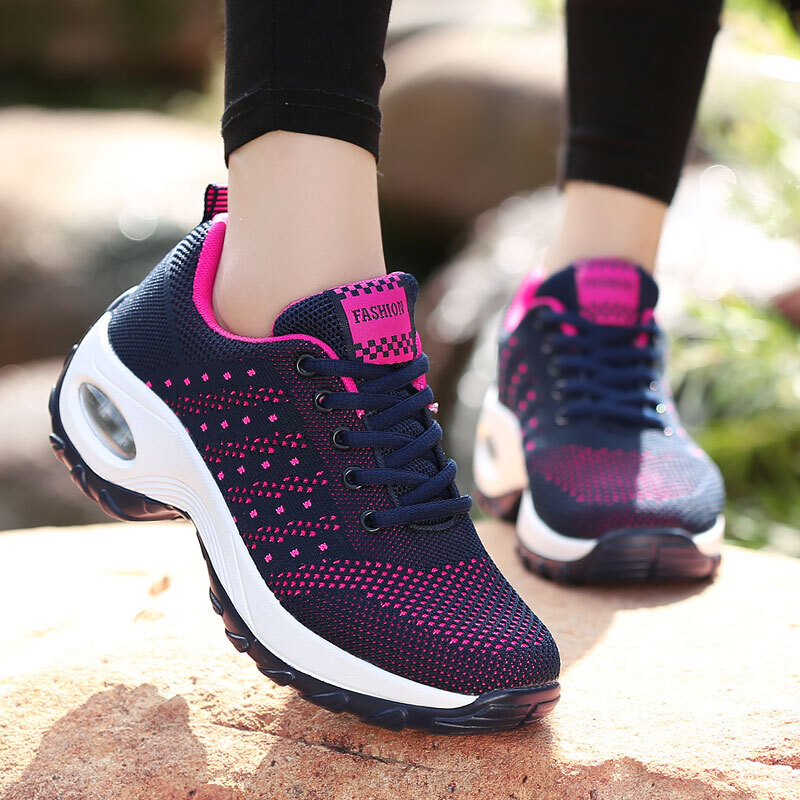 Women's Sneakers Lightweight Orthopedic Shoes Outdoors Breathable Sports Shoes