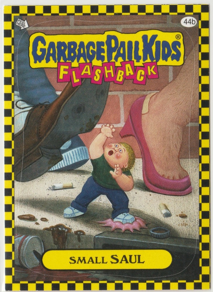 Small Saul 44b Garbage Pail Kids GPK 2010 Flashback Series 1 FB1 Trading Card