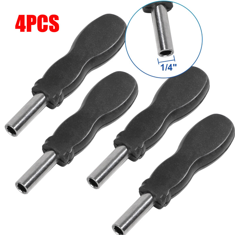 4PCS 1/4 Inch Quick-Release Magnetic Bit Holder for Impact Drivers