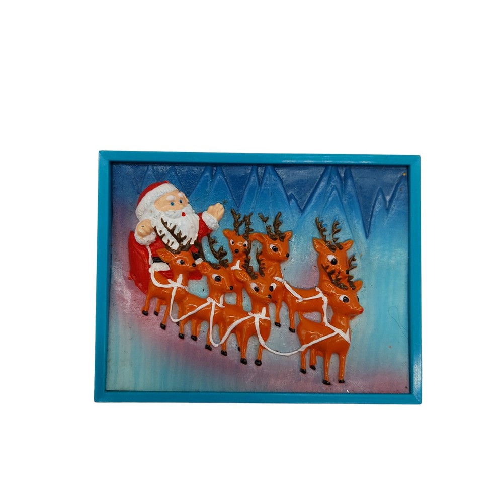 Rudolph Island of Misfit Toys Fridge Magnet Santa Reindeers