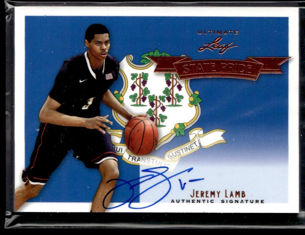 2012 Leaf Ultimate Draft Jeremy Lamb State Pride Auto HS