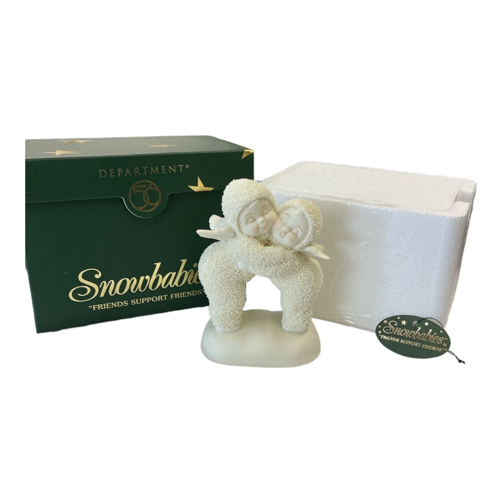 Department 56 Snowbabies 2004 Friends Support Friends Collectible Figurine 56.69424  
