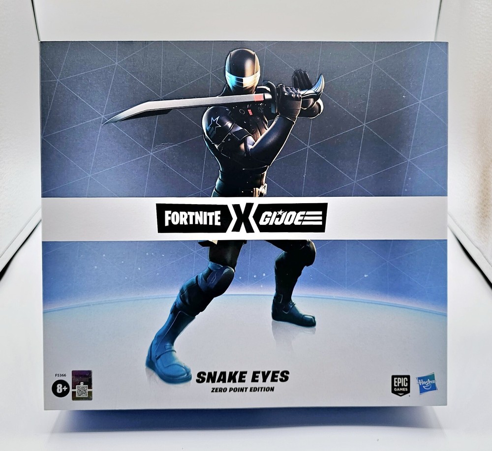 New Hasbro Pulse Exclusive Snake Eyes Zero Point Edition Fortnite X G.I. Joe