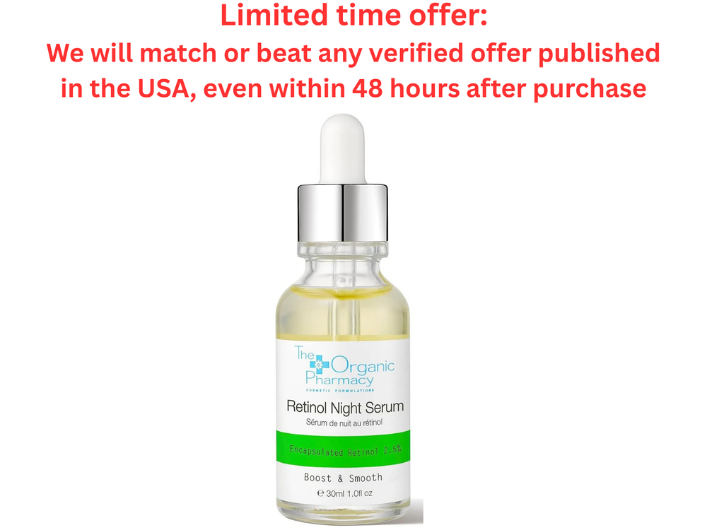 The Organic Pharmacy Retinol Night Serum – 30ml Encapsulated Best Clearance Sale-image
