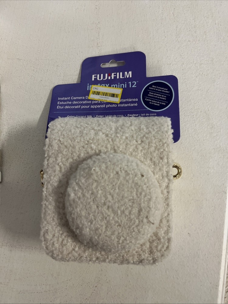 Fujifilm Instax Mini 12 Instant Camera Decorative Case Coconut Milk Color