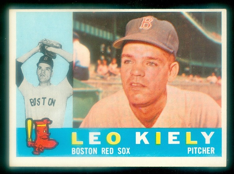 1960 Topps #94 Leo Kiely Baseball Card in Excellent-Mint Condition