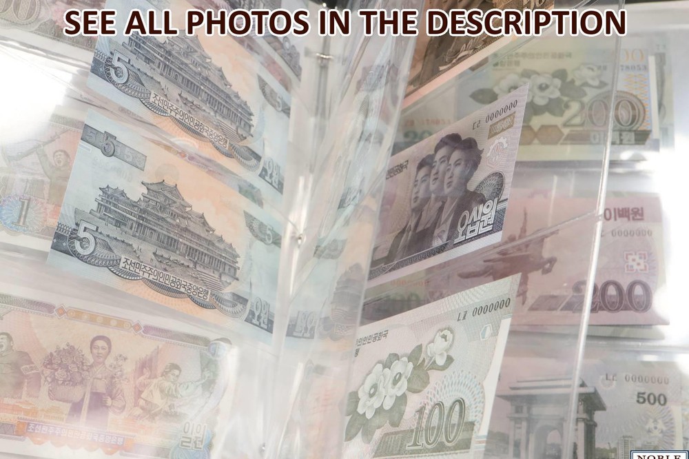 NobleSpirit NoReserve(PA) Very Valuable Gem CU WW Banknote Collection #6of8 Asia