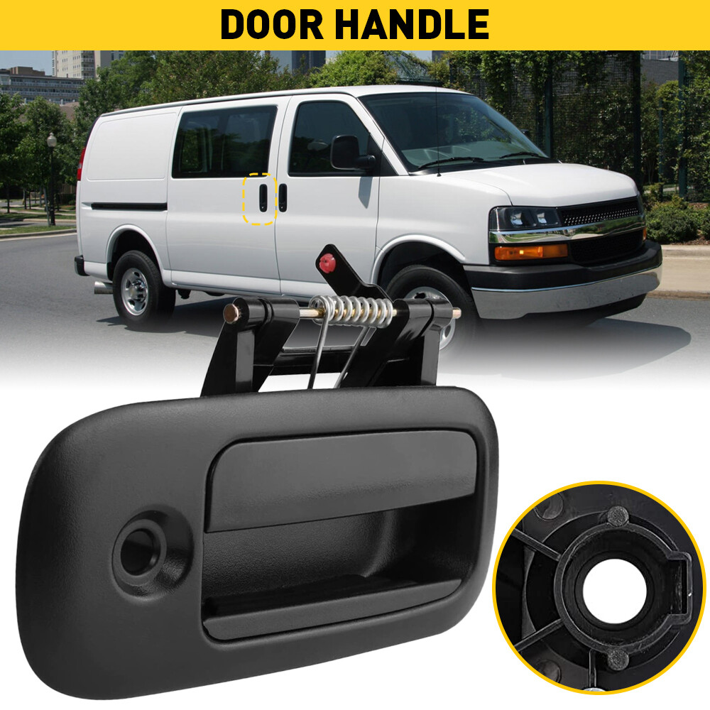 For 96-09 Chevy Express /GMC Savana Exterior Sliding Door Handle Rear Right Side