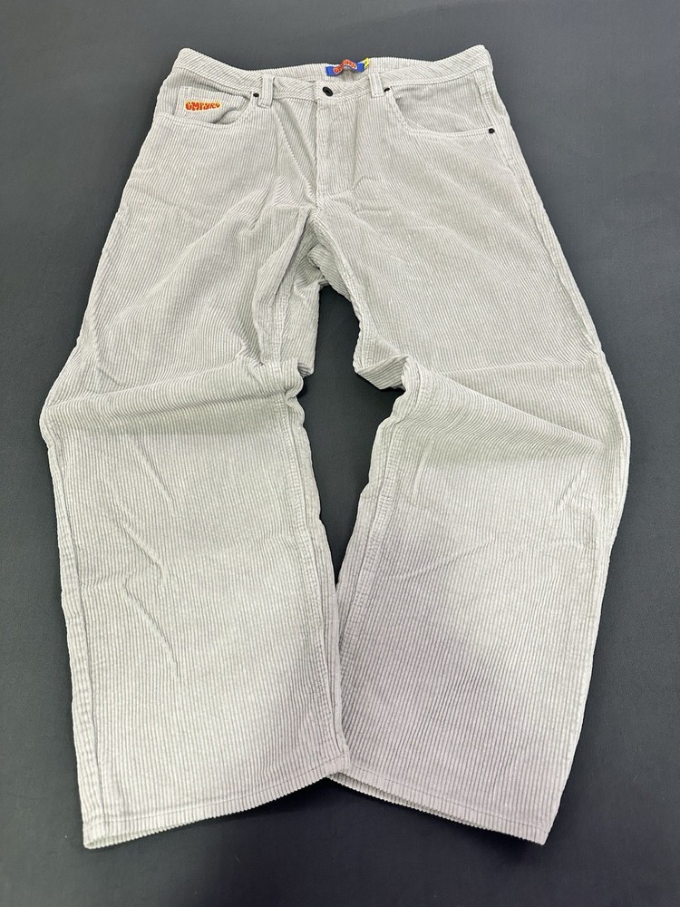 Empyre Jeans Men's 36 Gray Wide-Leg Relaxed Fit
