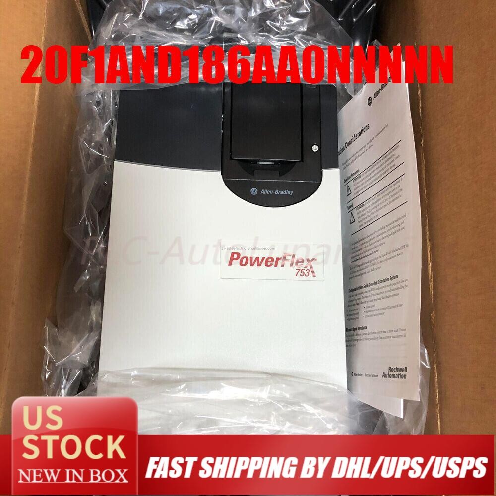 Allen-Bradley 20F1AND186AA0NNNNN POWERFLEX 753 Ac Drive  box US Free Tax