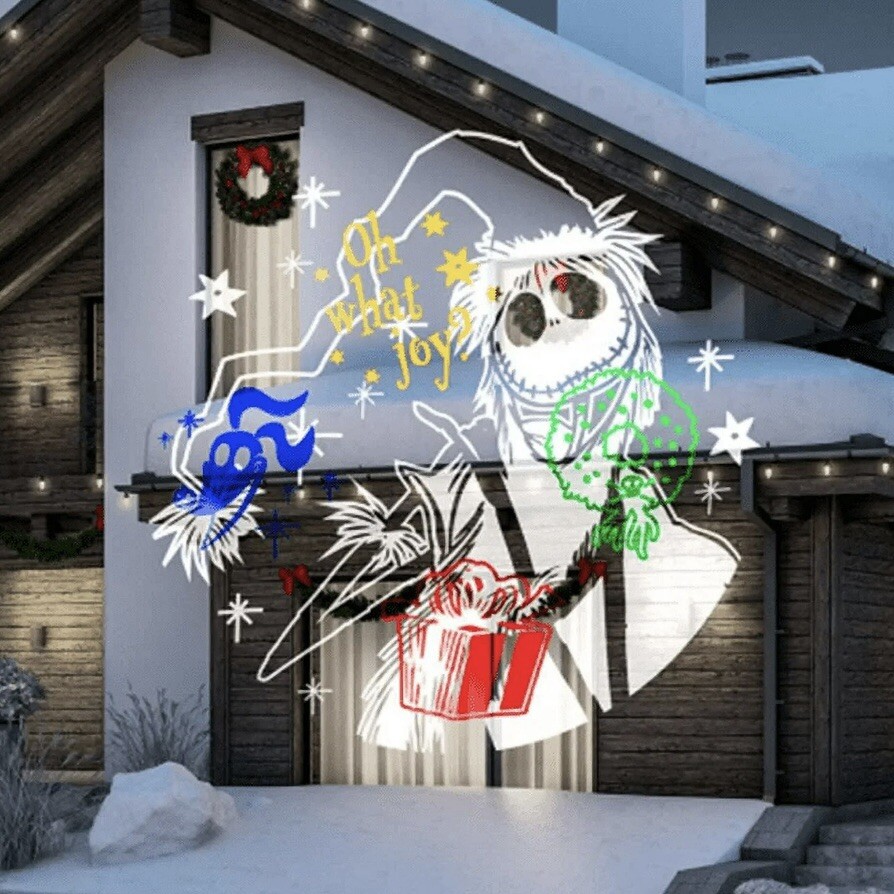 Jack Skellington Nightmare Before Christmas LED Motion Projector