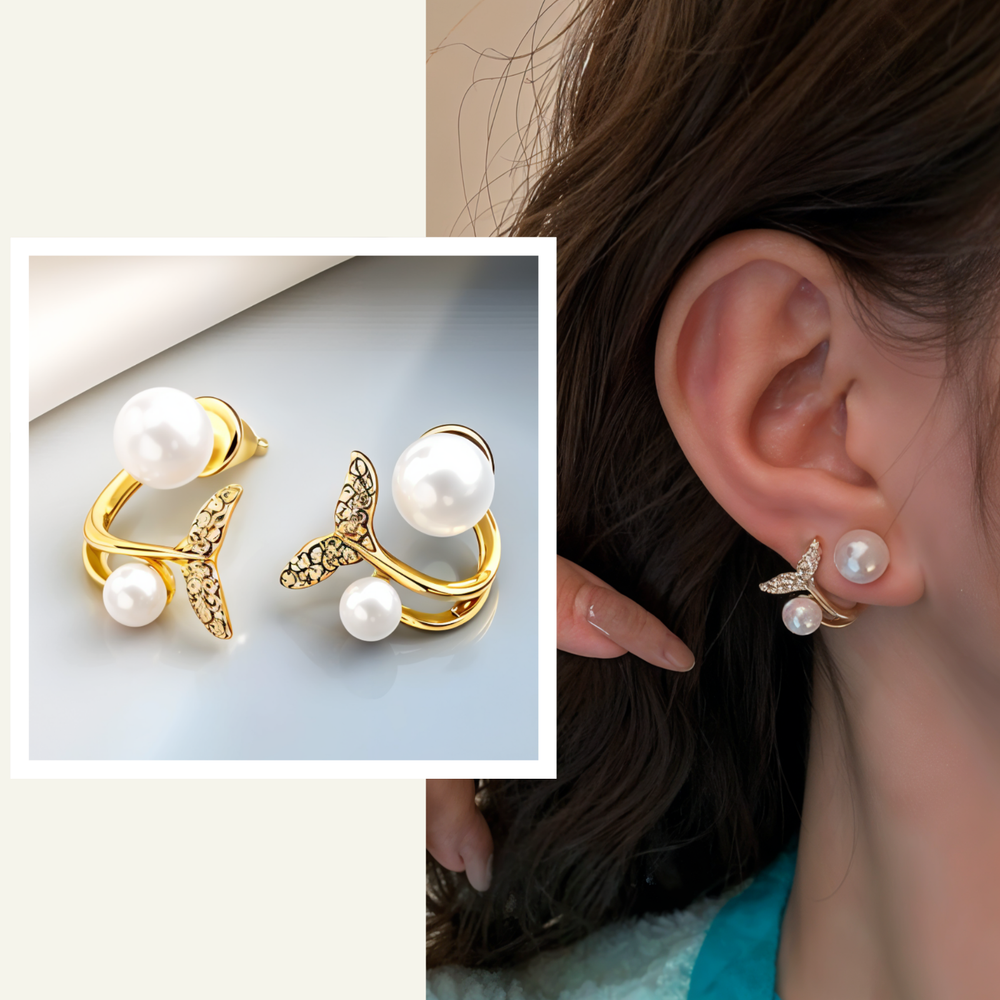 Trendy Korean Style Stud Earrings for Women - Minimalist Elegant Jewelry Gift