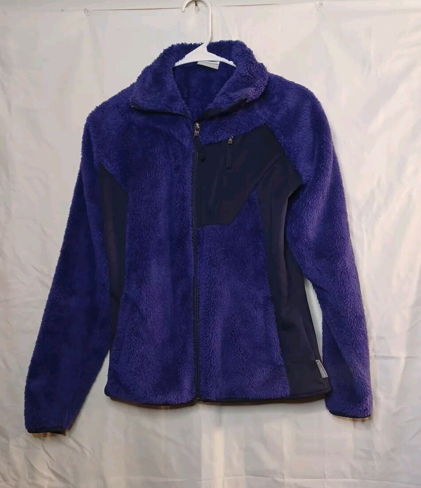Columbia Women's Medium Purple Plush II Fleece Full-Zip Jacket