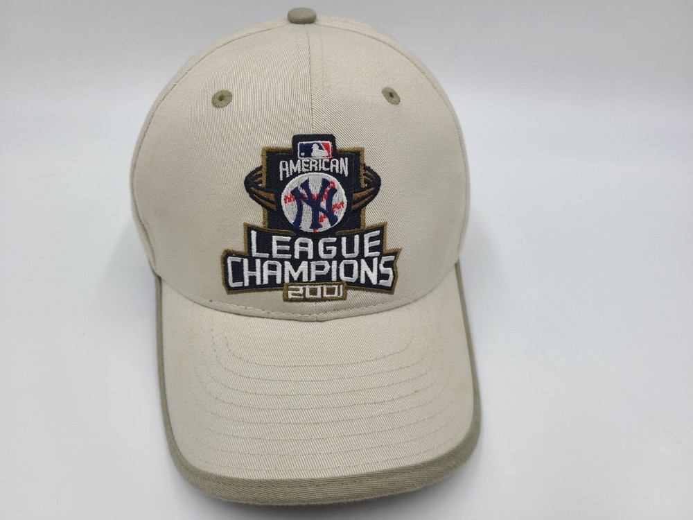 Vintage New York Yankees 2001 American League Champions New Era Hat Cap Men MLB