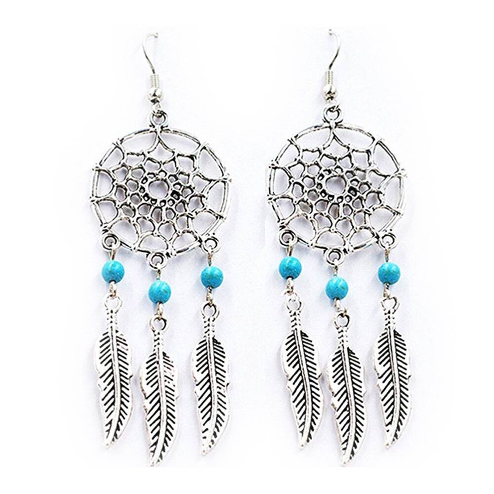 Dreamcatcher Earrings Tassel Dangle Earrings Jewelry Earbob Banquet Party